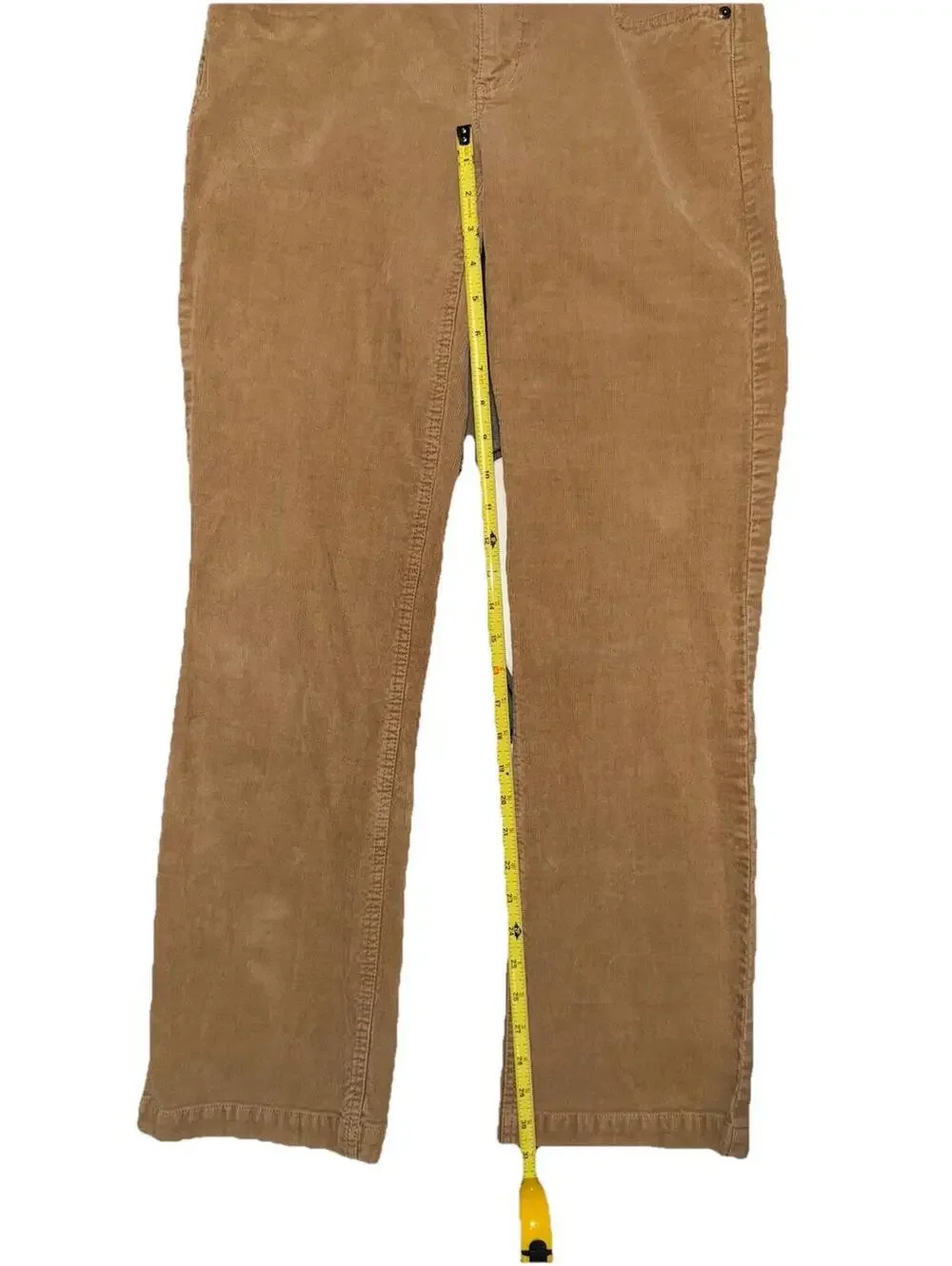 J. Crew womens corduroy bootcut pant Size 29S short  Light Brownbeige Minimalist